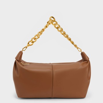 鍊條彎月流浪包