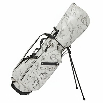 Agern 高爾夫球桿袋  大理石白
