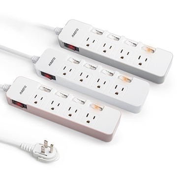 RASTO FE5 五開四插三孔延長線 1.8M