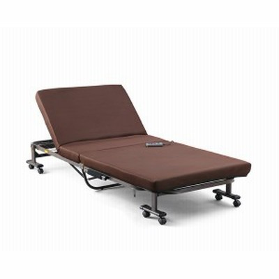 アイリスオーヤマ OTB-FDN 折りたたみ電動リクライニングベッドIRIS　完成品[OTBFDN] 返品種別B