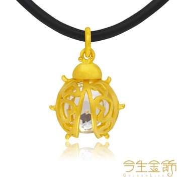 今生金飾 真愛金龜墜 黃金墜飾
