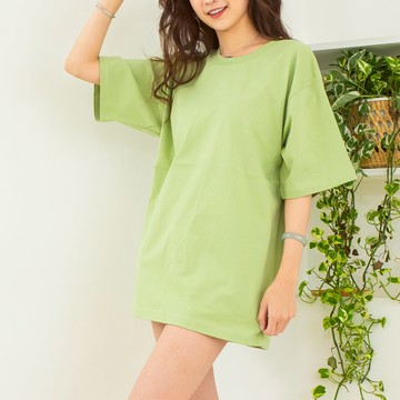 【ArriveGuide】16支紗緊密賽洛紡重磅落肩精梳棉T恤圓領短袖短版上衣240克# 121774(現貨+預購)