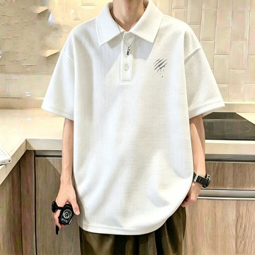 【免運】M-8XL polo衫 男生衣服 polo 有領上衣 polo衫男短袖 oversize 超大尺碼男裝 XLWJ