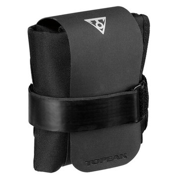 TOPEAK BURRITO PackSlim 輕便型工具袋 4個隔層和收納袋 耐用防水防污塗層 反光印刷增加夜間安全  黑色  1個