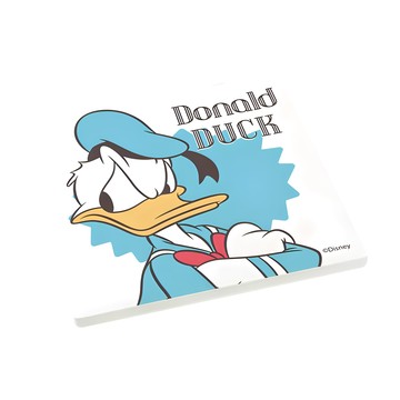 收納王妃 Disney 迪士尼 陶瓷吸水杯墊 方 113g  10 x 10 x 0.6cm  唐老鴨  1個