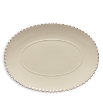 Costa Nova Pearl Cream Oval Serving Platter