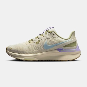 NIKE 耐吉 女慢跑鞋-米藍紫 AIR ZOOM STRUCTURE 25-HQ3466141