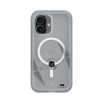 iPhone 17 AirX 流變灰 - 迪士尼-星際大戰 Star Wars - 鈦戰機-線條黑