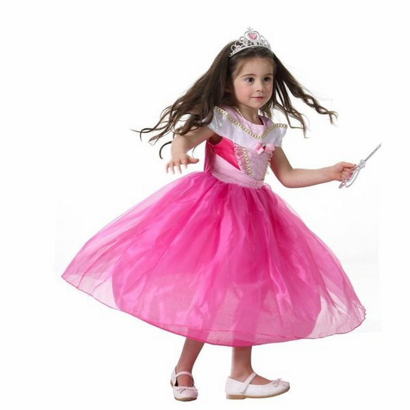 こども ディズニープリンセス ドレス オーロラ姫 キッズ コスチュームドレス 眠れる森の美女 ピンクドレス ハロウィン 仮装 3点セット クリスマス プレゼント 通販 Lineポイント最大get Lineショッピング