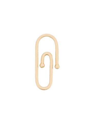 Aurelie Bidermann - 18kt yelllow gold Paperclip accessory - women - 18kt Gold - One Size - Metallic