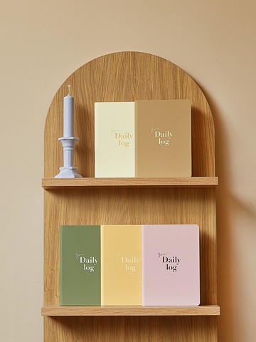 6-Month Perpetual Daily Log B6 Diary Scheduler