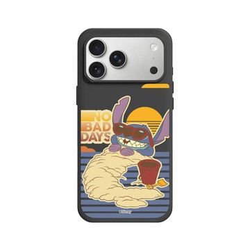 iPhone 17 Pro Max SolidX 黑 - 迪士尼-史迪奇 Disney Stitch - 史迪奇 - 海灘上的史迪奇