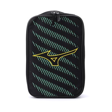 MIZUNO 運動鞋袋 黑綠 33TMC00306P
