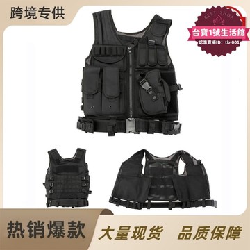 快速出貨 【品質認證】戰術裝備 網格背心 真人兩棲野戰cs尼龍600d雞探險馬甲