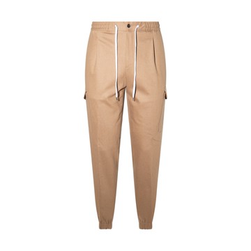 Pt Torino - Camel Brown Wool Blend Cargo Pants