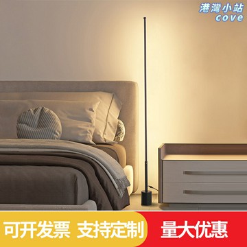 【ins風氛圍】落地燈 客廳燈 床頭燈 沙發燈 臥室燈 書房燈 北歐簡約設計 三色調光 遙控調節 創意網紅同款