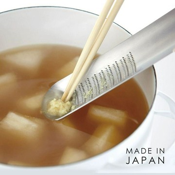 隔日💥日本進口吉川金屬磨姜器不鏽鋼手動薑蓉器家用輔食果泥姜蒜磨泥器
