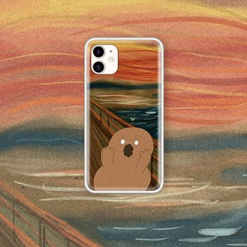 吶喊款 插畫家聯名鰻魚 支援各品牌手機殼 EELA05