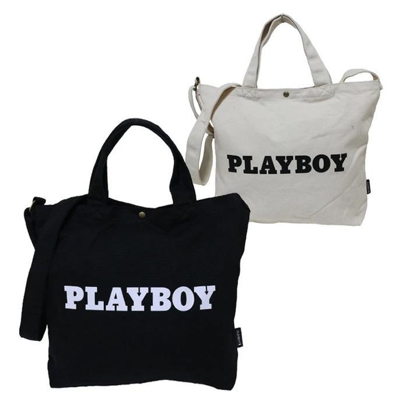 トートバッグ メンズ レディース ショルダーバッグ PLAYBOY