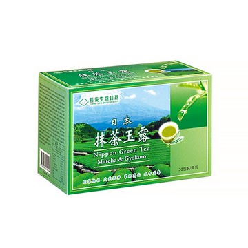 【原廠正貨】長庚生技 日本抹茶玉露 30包(單盒)