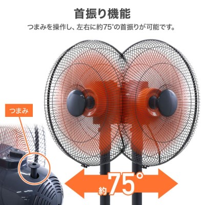 業務用扇風機 工場扇 工業用扇風機 スタンド式 工業扇風機 大風量