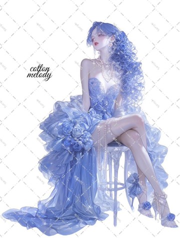 original sticker no.5721 人物貼紙 原創貼紙 人物貼紙 女孩貼紙 原創人物貼紙