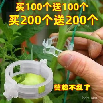 🔥臺灣熱賣🔥扶蔓固定夾植物固定夾子綁秧扣綠植藤蔓番茄神器綁西紅柿辣椒葡萄