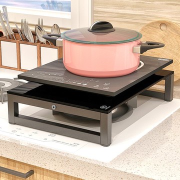 新款熱賣電磁爐支架微波爐廚房置物架天燃氣集成灶電陶爐架