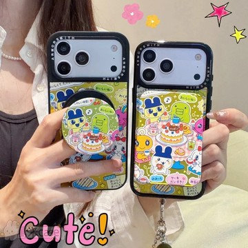 卡通 拓麻歌子 磁吸支架 磁吸卡包支架 iPhone17 16 E 15 14 13 12 pro max 11手機殼