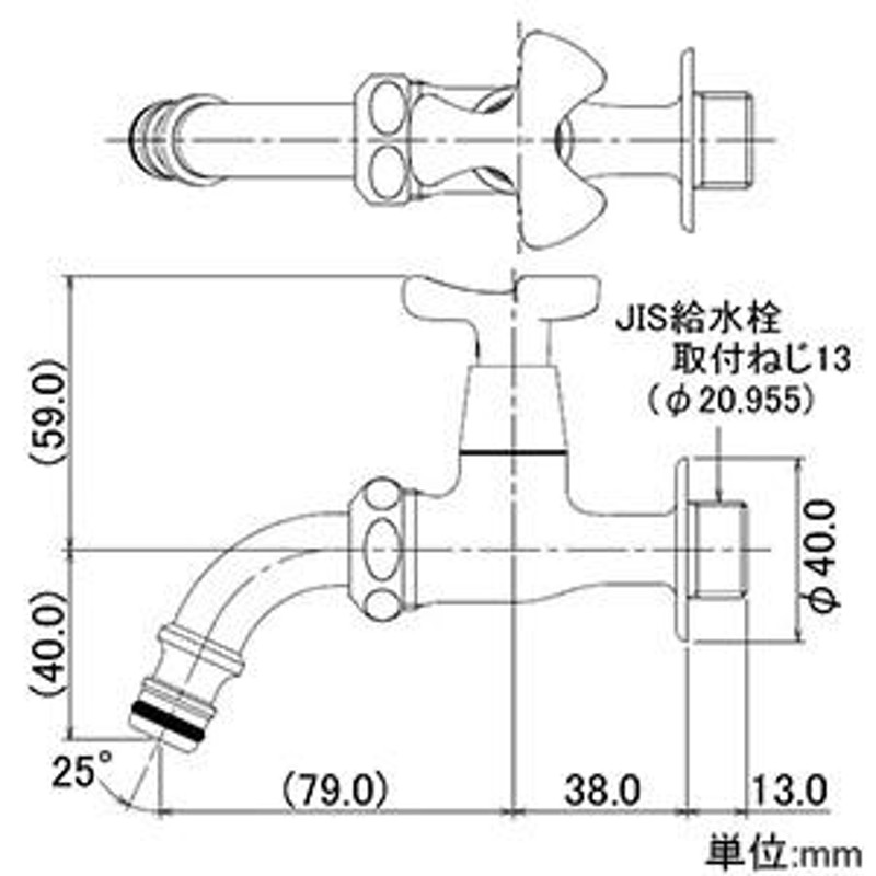 在庫処分 カクダイ 給水栓プラグB 6136-13 velvetcircusibiza.com