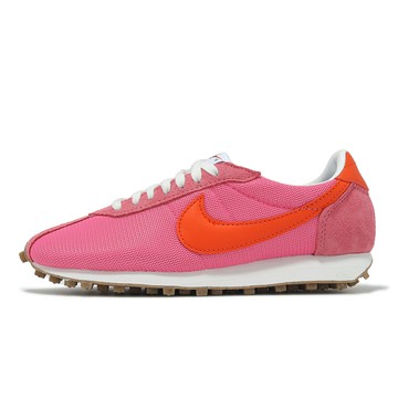 Nike 休閒鞋 Wmns LD-1000 女鞋 粉 橘 麂皮 拼接 膠底 復古