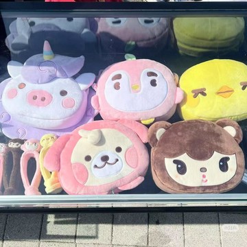 ⭐韓國代購正版⭐EXO周邊毛絨玩偶包包收藏韓國禮物精緻Q萌棉花娃娃治癒包包熱賣