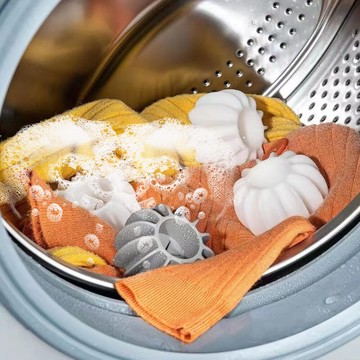 防纏繞洗衣球去污洗衣球 水車造型清潔球 防打結護洗球 洗衣機球
