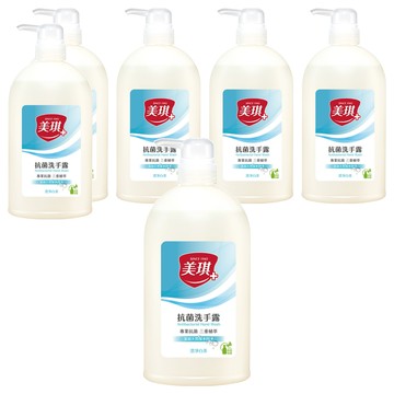 美琪 抗菌洗手露 澄淨白茶  700ml  6瓶