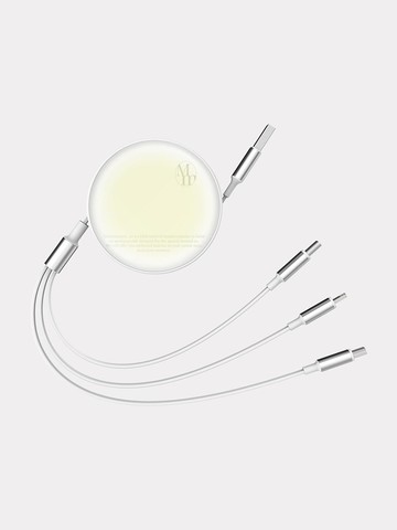 [mm] Simple Gradation Design Reel Type Charging Cable