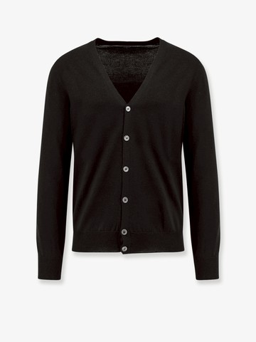 Virgin wool cardigan - NUGNES 1920 - gender_Man