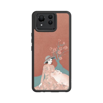 Zenfone 11 Ultra SolidSuit 黑 - 欣蒂小姐 Miss Cyndi - 靈獸 / 吾與紅櫻