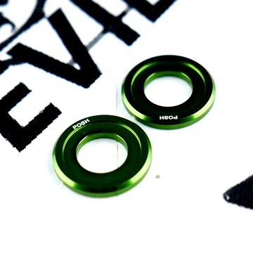 POSH | 鋁合金墊片 墊片 彩色墊片 M10 10MM 綠色