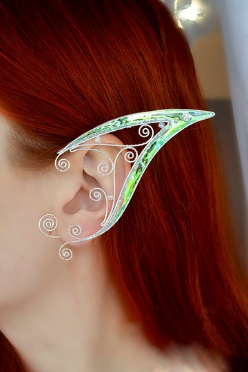 精靈耳袖無穿孔精靈耳朵