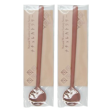 tougei 籐芸 攪拌匙 0TOUMLJS-170-SW 17cm  原木色  2支