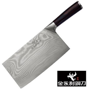 【金永利鋼刀】龍紋系列大片刀19.6cm(K1-1a)