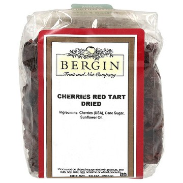 Bergin Fruit and Nut Company, 紅櫻桃乾，10 盎司（283 克）