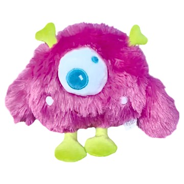 Nice u 毛樂趣 寵物發聲玩具 獨眼粉怪  22 x 10 x 20cm  1個