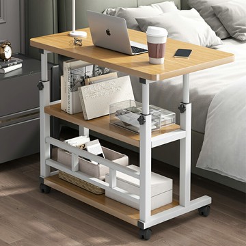 床邊桌可移動簡約小桌子臥室簡易升降書桌沙發邊桌子懶人床上桌/升降桌/邊桌/可移動桌/書桌/辦公桌/學習桌/電腦桌/筆記本桌/桌子