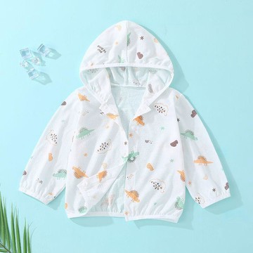 🍭臺灣出貨🍭寶寶防曬衣夏季裝薄款透氣純棉嬰兒空調衫男女童防曬服嬰兒外套