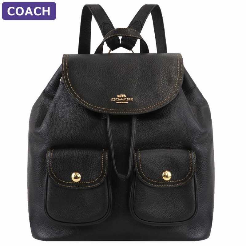 コーチ COACH バッグ リュックサック 6145 IMBLK A4対応 アウトレット