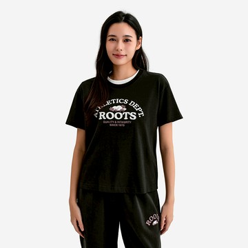 Roots女裝- ATHLETICS 短袖上衣