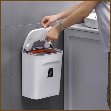 IKLOO_壁掛式滑蓋垃圾桶