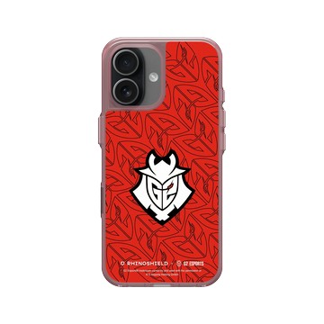 iPhone 17 Clear (相機按鈕) 晶醺玫 - G2 Esports - G2 - Red Pattern