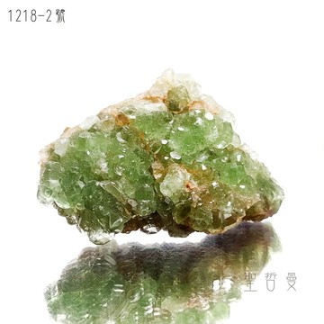 💚黑龍江聚形螢石1218-2號-地質專業礦洞精選系列 Fluorit 榮耀十字星系列與紫陽花系列(繡球花)